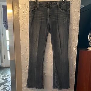 Gap Distressed boot Cut Jeans
